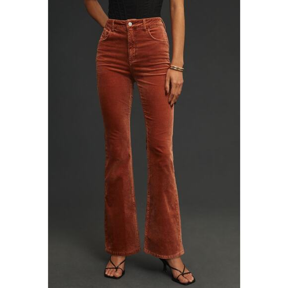 Anthropologie The Icon Flare Corduroy Jeans - Women's 32 Waist - Picture 5 of 7